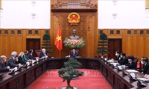 Thủ tướng Phạm Minh Chính tiếp Phó Chủ tịch điều hành Ủy ban châu Âu 