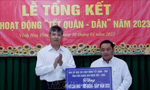 Thắm tình Tết quân - dân vùng căn cứ cách mạng