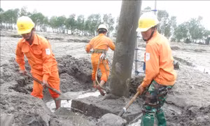Hơn 20.000 hộ dân Quảng Bình vẫn chưa được cấp điện trở lại