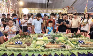 Khai mạc Lễ hội cá tôm sông Đà