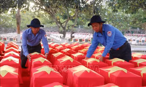 Hành trình không mỏi của Đội quy tập mộ liệt sỹ K93