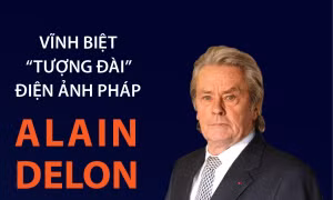 Vĩnh biệt 'tượng đài' điện ảnh Pháp Alain Delon