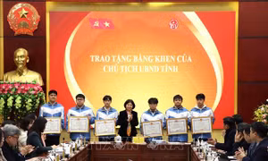Bắc Ninh: Trao Bằng khen cho 11 học sinh đạt giải Nhất kỳ thi học sinh giỏi quốc gia 