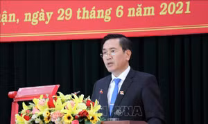 Ông Phạm Văn Hậu giữ chức Chủ tịch HĐND tỉnh Ninh Thuận 