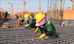 Lực lượng thi công sân bay Long Thành xuyên dịp lễ 30/4 và 1/5