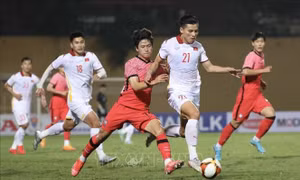 Văn Tùng lập công giúp U23 Việt Nam thắng U20 Hàn Quốc trên sân Hàng Đẫy