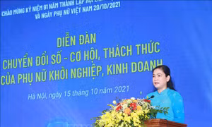 Chuyển đổi số - Cơ hội và thách thức của phụ nữ trong khởi nghiệp, kinh doanh