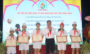 Vĩnh Long quan tâm phát triển phong trào thiếu nhi
