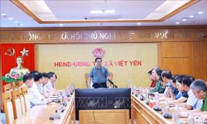 Thủ tướng Phạm Minh Chính chủ trì họp trực tuyến chỉ đạo ứng phó mưa lũ