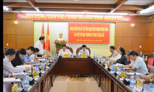 Đoàn kiểm tra của Ban Bí thư làm việc với Ban Thường vụ Tỉnh ủy Đắk Lắk