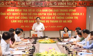 Hà Nội chọn trọng tâm trong công tác dân vận là quan tâm tới đời sống nhân dân