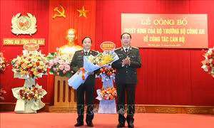 Điều động Đại tá Đặng Hồng Đức giữ chức vụ Chánh Văn phòng Bộ Công an