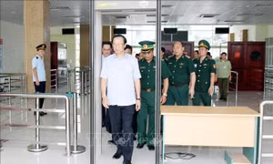 Lạng Sơn kiểm tra tình hình xuất, nhập khẩu tại cửa khẩu Chi Ma 