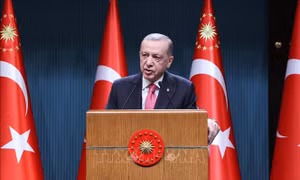 Tổng thống Thổ Nhĩ Kỳ Tayyip Erdogan khởi động chiến dịch tranh cử