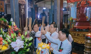 Tưởng nhớ 724 năm ngày mất Anh hùng dân tộc Trần Hưng Đạo