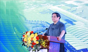 Thủ tướng phát lệnh khởi công mở rộng Nhà ga hành khách T2 Cảng hàng không Quốc tế Nội Bài