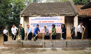 Hà Nội: Xây dựng, sửa chữa nhà ở cho hộ nghèo, cận nghèo thuộc 15 huyện, thị xã