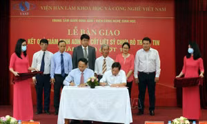Bàn giao 669 kết quả giám định ADN hài cốt liệt sỹ chưa rõ thông tin 