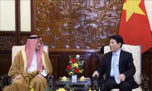 Chủ tịch nước Lương Cường tiếp các Đại sứ Saudi Arabia và Philippines chào từ biệt