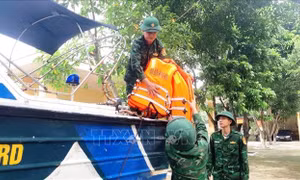 Bộ đội Biên phòng tỉnh Quảng Bình chủ động ứng phó với bão TRAMI