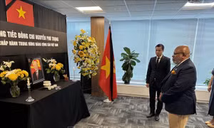 Chủ tịch Đại hội đồng Liên hợp quốc viếng Tổng Bí thư Nguyễn Phú Trọng 