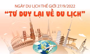 Ngày Du lịch thế giới 27/9/2022: 'Tư duy lại về du lịch'