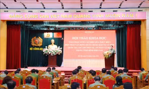Vận động quần chúng bảo vệ an ninh trật tự với nhiều nội dung, hình thức thiết thực, hiệu quả