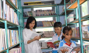 Góp sức duy trì văn hóa đọc ở làng quê