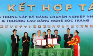 Đưa vào hoạt động trường kỹ năng nghề Nhật Bản đầu tiên tại Đồng bằng sông Cửu Long