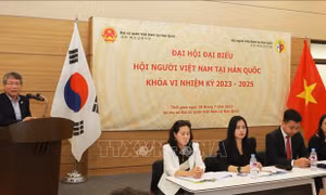Hội người Việt Nam tại Hàn Quốc phát huy tinh thần đoàn kết và xây dựng 