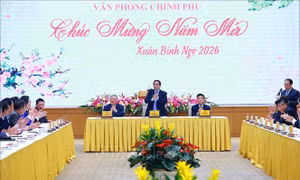 Thủ tướng: Văn phòng Chính phủ triển khai nhiệm vụ ngay ngày đầu làm việc sau kỳ nghỉ Tết 