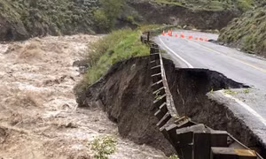 Mưa lũ kỷ lục ở miền Tây nước Mỹ, Công viên quốc gia Yellowstone ngừng đón khách