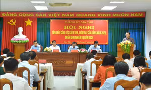 Cần Thơ: Nâng cao hiệu quả công tác kiểm tra, giám sát của Đảng