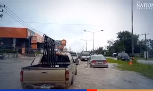 Bão Noru gây ngập lụt và lũ quét tại nhiều khu vực ở Thái Lan