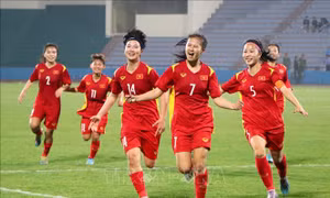 Giải U20 nữ châu Á: Đội tuyển U20 nữ Việt Nam đi tiếp vào vòng loại thứ hai