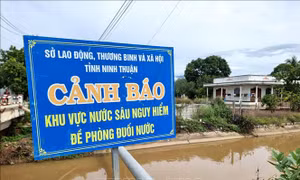 Ninh Thuận tăng cường phòng, chống đuối nước cho trẻ em trong mùa mưa, lũ