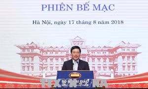 Bế mạc Hội nghị Ngoại giao lần thứ 30