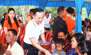 'Ấm tình mùa Xuân' ở vùng Đông Nam Campuchia