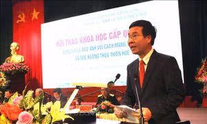  'Đồng chí Lê Đức Anh với cách mạng Việt Nam và quê hương Thừa Thiên - Huế'
