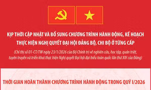 Tập trung quán triệt, thực hiện hiệu quả Nghị quyết Đại hội XIV của Đảng