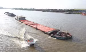 Tăng cường kiểm tra phòng, chống dịch COVID-19 trên các tuyến đường sông