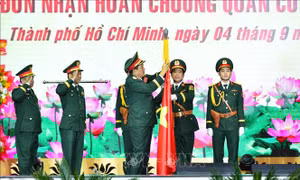 Lực lượng vũ trang TP Hồ Chí Minh tiếp nối truyền thống đơn vị 3 lần Anh hùng 