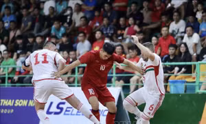 Đội tuyển futsal Việt Nam thất bại trước Hungary trong trận giao hữu