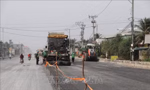 Phát động thi đua 45 ngày đêm đẩy nhanh thi công dự án cầu Rạch Miễu 2
