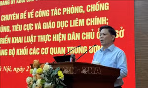 Thực hành dân chủ ở cơ sở góp phần phòng, chống tham nhũng, tiêu cực