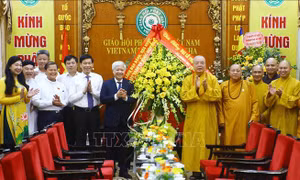 Đồng bào Phật giáo chung tay xây dựng, củng cố khối đại đoàn kết toàn dân