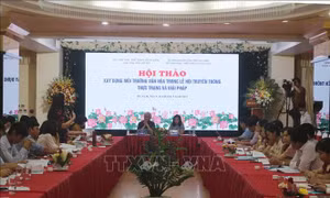 Xây dựng môi trường văn hóa trong lễ hội truyền thống
