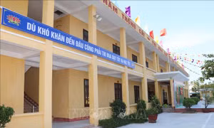 Ninh Bình: Chuyển Trường Tiểu học Kim Đồng để đảm bảo an toàn cho thầy và trò