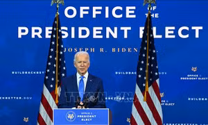 Chủ đề lễ nhậm chức của Tổng thống đắc cử Joe Biden sẽ là 'Nước Mỹ thống nhất'
