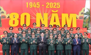 Chủ tịch nước Lương Cường dự Lễ kỷ niệm 80 năm Ngày truyền thống Quân khu 3